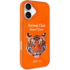 TPU+PC чохол Animal Club для Apple iPhone 17 (6.3")  Hermes Orange - 00000082648_3