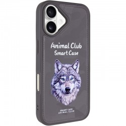 TPU+PC чохол Animal Club для Apple iPhone 17 (6.3")  Titanium Gray - 00000082648_5