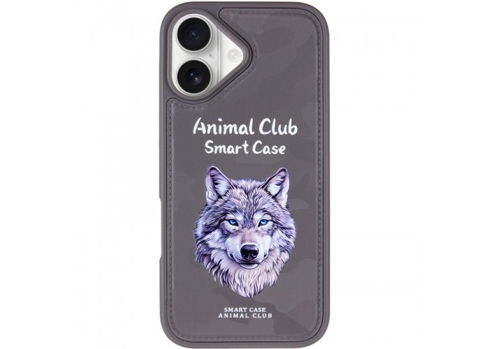 TPU+PC чохол Animal Club для Apple iPhone 17 (6.3
