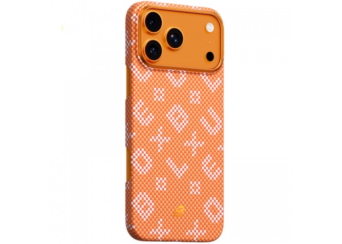 TPU+PC чохол Blueo Gilded Tactile Woven with MagSafe для Apple iPhone 17 Pro (6.3