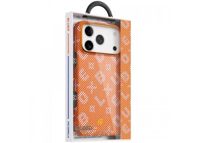 TPU+PC чохол Blueo Gilded Tactile Woven with MagSafe для Apple iPhone 17 Pro (6.3