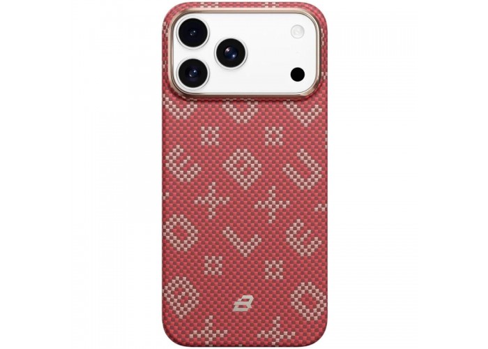 TPU+PC чохол Blueo Gilded Tactile Woven with MagSafe для Apple iPhone 17 Pro (6.3