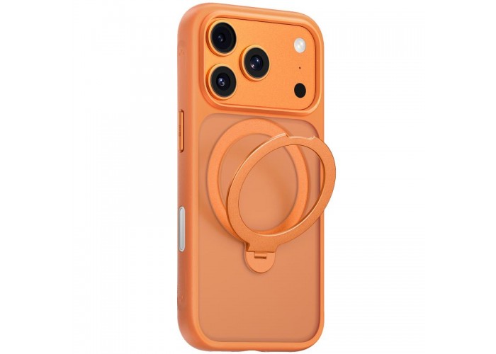 TPU+PC чохол Blueo Skin Friendly 360 Rotatable Stand with MagSafe для Apple iPhone 17 Pro (6.3