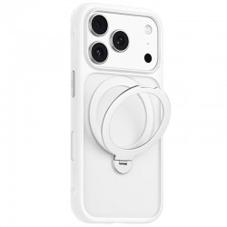 TPU+PC чохол Blueo Skin Friendly 360 Rotatable Stand with MagSafe для Apple iPhone 17 Pro (6.3")  White - 00000083579_3