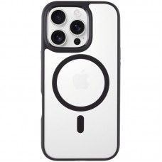 TPU+PC чохол Blueo Skin Friendly Frosted with MagSafe для Apple iPhone 16 Pro (6.3")  Чорний - 00000073496_2