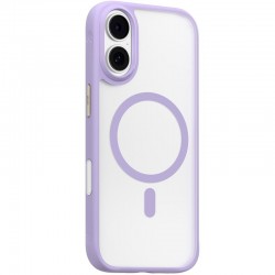 TPU+PC чохол Blueo Skin Friendly Frosted with MagSafe для Apple iPhone 17 (6.3")  Бузковий - 00000081521_3