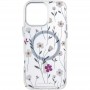 TPU+PC чохол Clear Garden with MagSafe для Apple iPhone 16 Pro Max (6.9