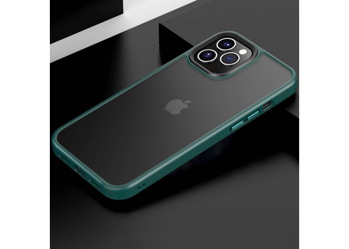 TPU+PC чохол Metal Buttons для Apple iPhone 11 Pro Max (6.5
