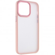 TPU+PC чохол Metal Buttons для Apple iPhone 15 Pro (6.1")  Рожевий - 00000065615_5