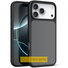 TPU+PC чохол Metal Buttons для Apple iPhone 17 Air (6.5")  Чорний / Black - 00000081719_4