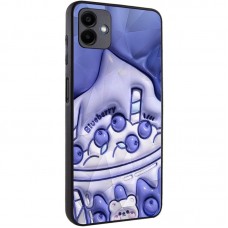 TPU+PC чохол Prisma Fluffie для Samsung Galaxy A06  Blueberry - 00000076575_20