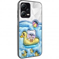 TPU+PC чохол Prisma Fluffie для Xiaomi Poco X5 5G / Note 12 5G  Ducklings - 00000077823_2