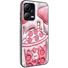 TPU+PC чохол Prisma Fluffie для Xiaomi Poco X5 5G / Note 12 5G  Strawberry - 00000077823_5