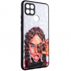 TPU+PC чохол Prisma Ladies для Oppo A15s / A15  Chocolate - 00000043271_13