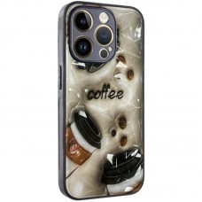 TPU+PC чохол Prisma Plushie для Apple iPhone 13 Pro (6.1")  Coffee - 00000076020_1