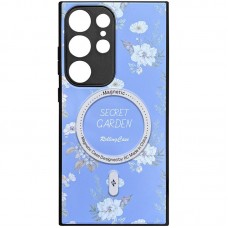 TPU+PC чохол Secret Garden with MagFit для Samsung Galaxy S24 Ultra  Lilac - 00000074747_2
