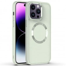 TPU чохол Bonbon Metal Style with MagSafe для Apple iPhone 12 Pro Max (6.7")  Білий / White - 00000064353_1