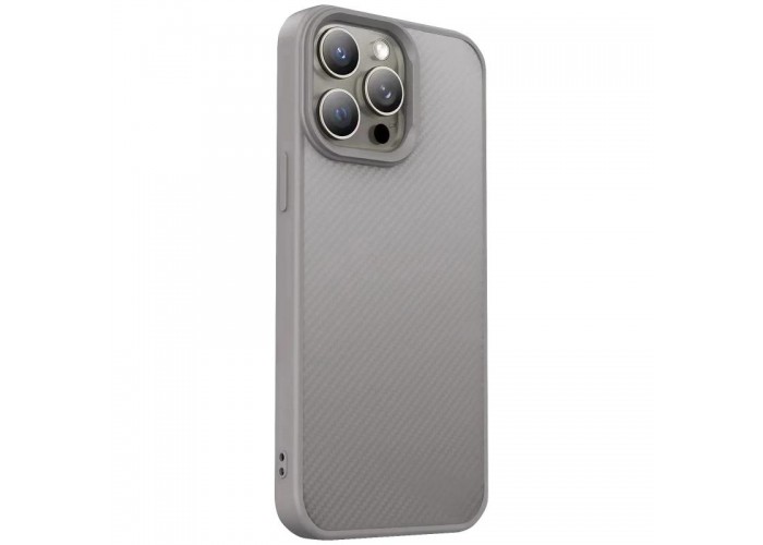 TPU чохол Carbon Protective with Magsafe для Apple iPhone 13 Pro (6.1