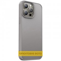 TPU чохол Carbon Protective with Magsafe для Apple iPhone 13 / 14 (6.1")  Grey - 00000082640_3