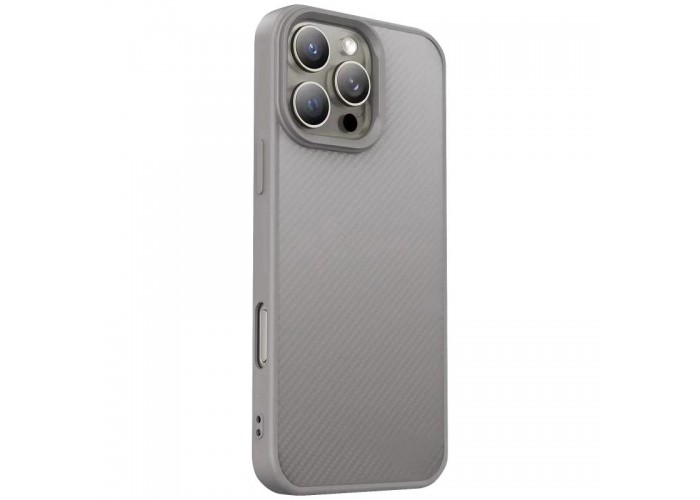 TPU чохол Carbon Protective with Magsafe для Apple iPhone 16 Pro Max (6.9