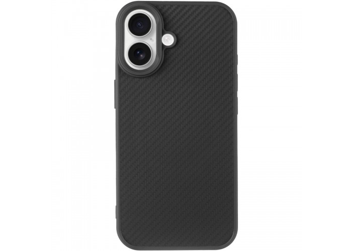 TPU чохол Carbon Protective with Magsafe для Apple iPhone 17 (6.3
