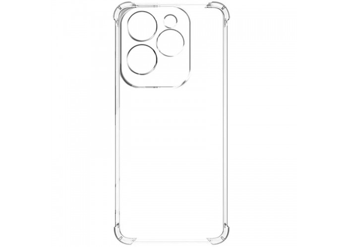 TPU чохол GETMAN Ease logo посилені кути Full Camera для Infinix Hot 40i / Spark Go 2024 / Spark 20