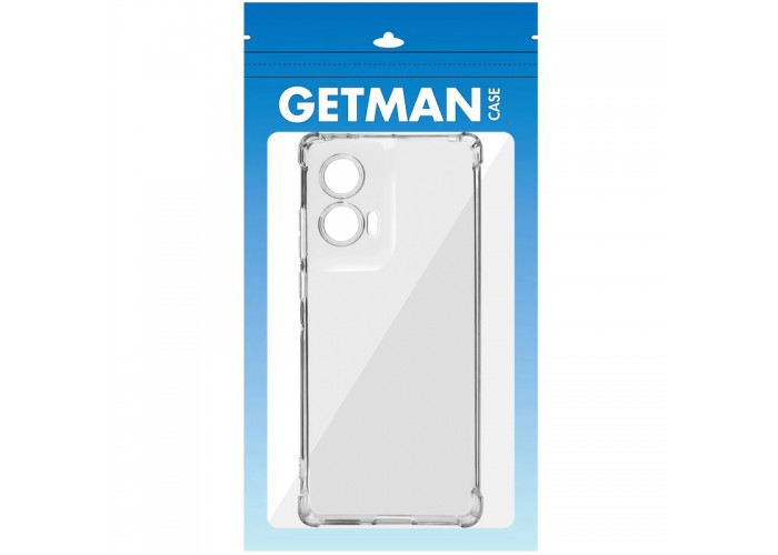 TPU чохол GETMAN Ease logo посилені кути Full Camera для Motorola Edge 50 Fusion