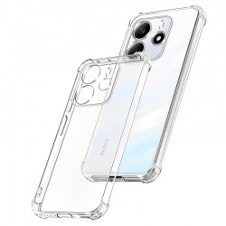 TPU чохол GETMAN Ease logo посилені кути Full Camera для Xiaomi Redmi Note 14 5G  Безбарвний (прозорий) - 00000076921_1