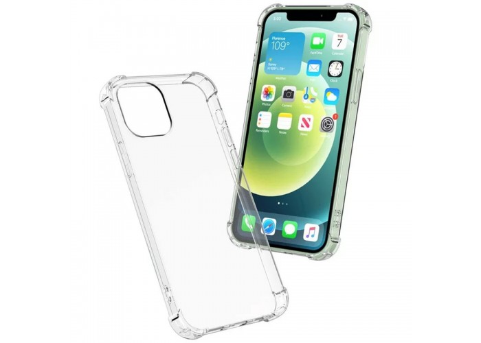 TPU чохол GETMAN Ease logo посилені кути для Apple iPhone 13 Pro (6.1