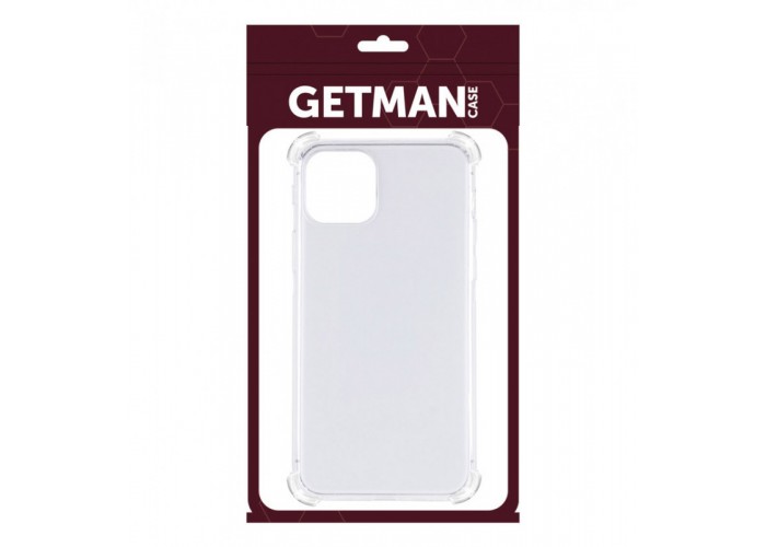 TPU чохол GETMAN Ease logo посилені кути для Apple iPhone 13 Pro (6.1