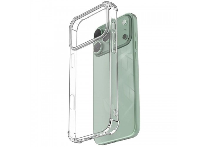 TPU чохол GETMAN Ease logo посилені кути для Apple iPhone 17 Pro (6.3