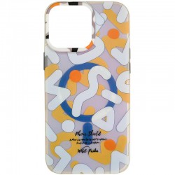 TPU чохол Pastel Chaos with MagSafe для Apple iPhone 16 Pro (6.3")  White - 00000081242_5