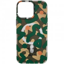 TPU чохол Pastel Chaos with MagSafe для Apple iPhone 16 Pro Max (6.9")  Green - 00000081243_3