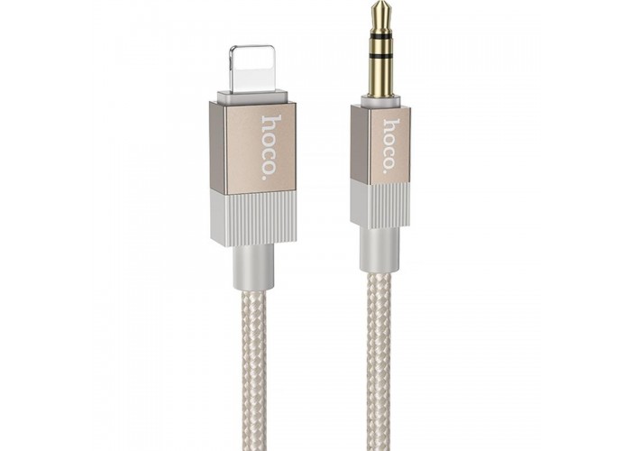 Аудіо кабель Aux Hoco UPA32A Clever digital (Lightning to AUX 3.5mm) (1m)