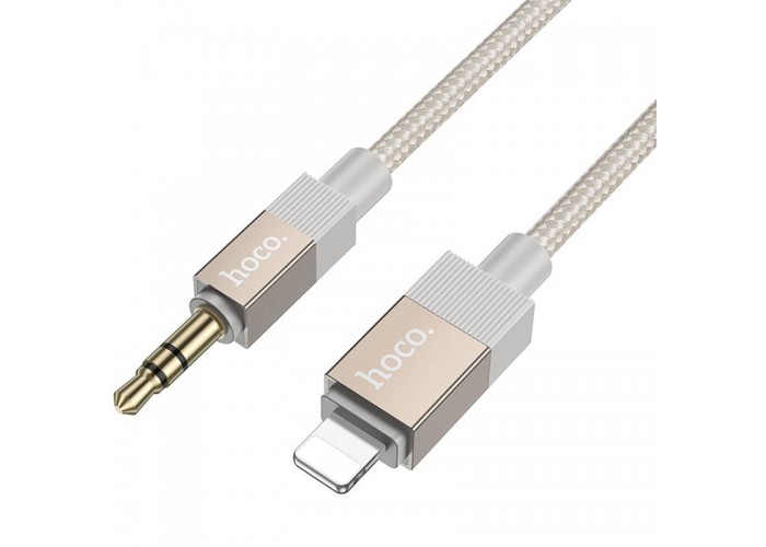 Аудіо кабель Aux Hoco UPA32A Clever digital (Lightning to AUX 3.5mm) (1m)