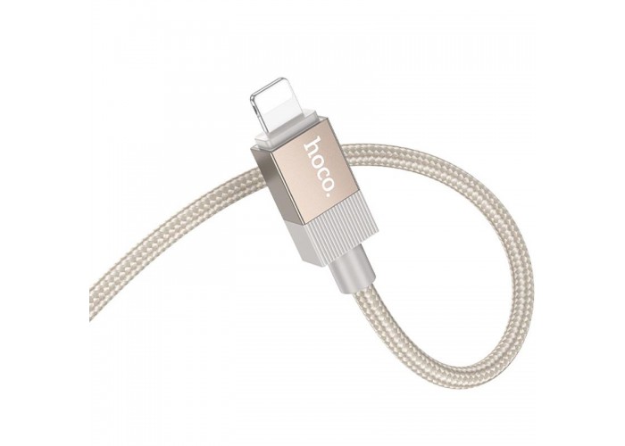 Аудіо кабель Aux Hoco UPA32A Clever digital (Lightning to AUX 3.5mm) (1m)