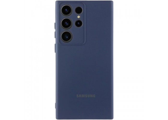 Чохол Silicone Cover Lakshmi Full Camera (AA) with logo для Samsung Galaxy S24 Ultra