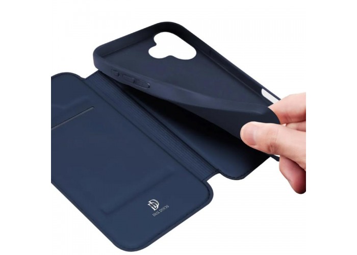 Чохол-книжка Dux Ducis з кишенею для візиток для Apple iPhone 17 (6.3
