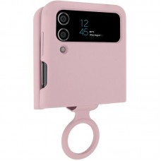 Чохол Foldables Silicone Cover Lakshmi (AAA) для Samsung Galaxy Z Flip4  Рожевий / Pink Sand - 00000080108_3