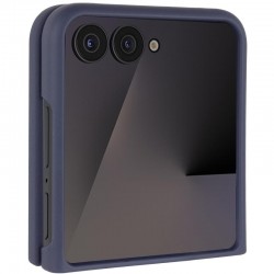 Чохол Foldables Silicone Cover Lakshmi (AAA) для Samsung Galaxy Z Flip7  Темно-синій / Midnight blue - 00000080828_5