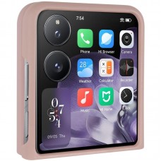 Чохол Foldables Silicone Cover Lakshmi (AAA) для Xiaomi Mix Flip 2  Рожевий / Pink Sand - 00000080830_3