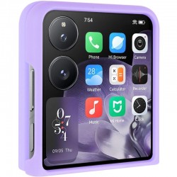 Чохол Foldables Silicone Cover Lakshmi (AAA) для Xiaomi Mix Flip 2  Бузковий / Dasheen - 00000080830_4