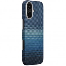 Чохол PC Carbon Protection Slim with MagSafe для Apple iPhone 17 (6.3")  Blue - 00000085095_2