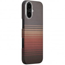 Чохол PC Carbon Protection Slim with MagSafe для Apple iPhone 17 (6.3")  Red - 00000085095_3