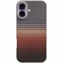 Чохол PC Carbon Protection Slim with MagSafe для Apple iPhone 17 (6.3