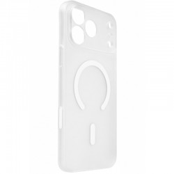 Чохол PC Slim Matte with Magnetic Fit (camera button) для Apple iPhone 17 Pro (6.3")  White - 00000087021_2