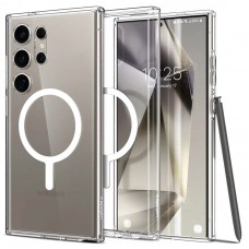 Чохол SGP Ultra Hybrid (MagFit) для Samsung Galaxy S25 Ultra  Прозорий - 00000075555_1
