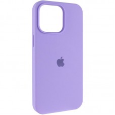 Чохол Silicone Case (AA) Logo with MagSafe для Apple iPhone 11 Pro Max (6.5")  Бузковий / Dasheen - 00000080632_11