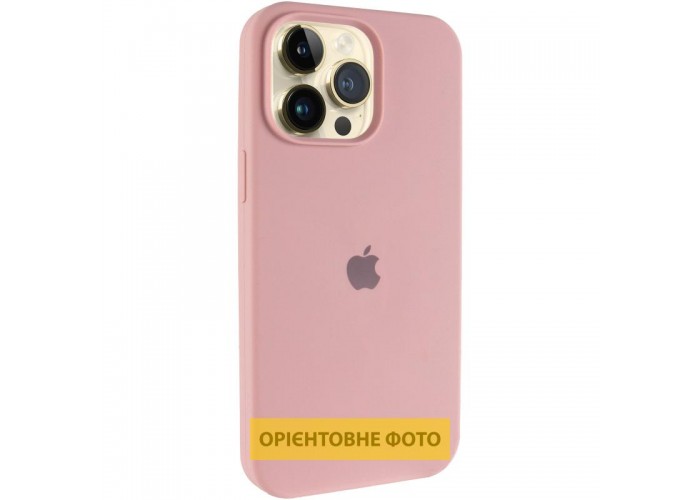 Чохол Silicone Case (AA) Logo with MagSafe для Apple iPhone 16 (6.1