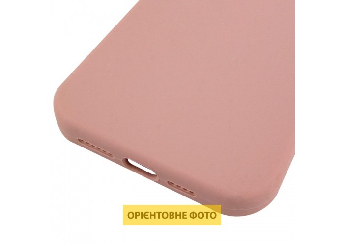 Чохол Silicone Case (AA) Logo with MagSafe для Apple iPhone 16 (6.1
